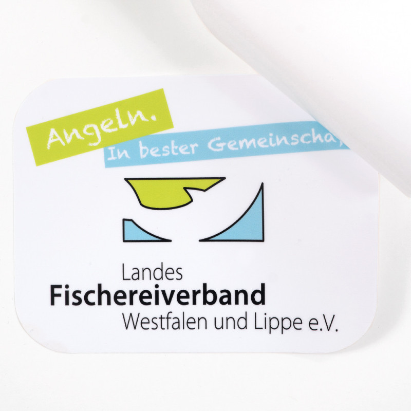 Autohaftplakette innen